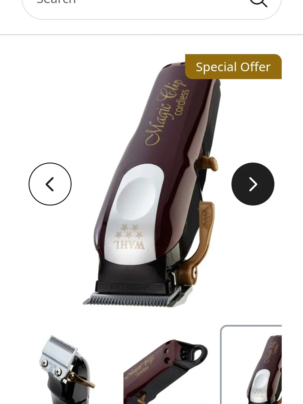Wahl Magic Clip Cordless Clipper Brand New In Box